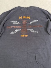 Def Leppard 2007 Tour T Shirt Men’s Size Medium Black