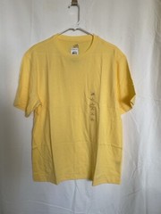 John Ashford Yellow T-Shirt: Short sleeve Polyester Size L ~ NWT ~ Easy Care