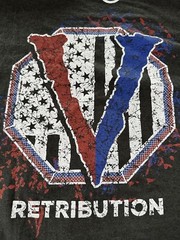 District Made Black 2xl Smoke And Guns With Myers-Durer Harley Davidson On It