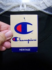 Champion Shirt Adult Small Black Graphic Logo Short Sleeve Sports Outdoor Mens