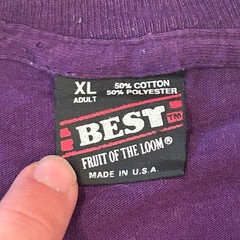 Vintage 75th Nationals Salt Lake City Shirt Men XL Purple Bowl Single Stitch USA
