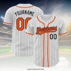 Custom Baseball Jersey Personalized Name Number 12 Colors Team Uniform Unisex