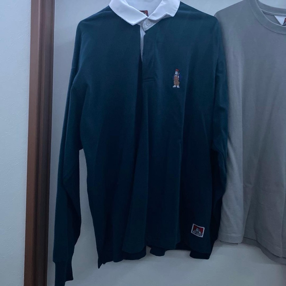 Ben Davis Polo Shirt M & T-Shirt S Set Casual Formal Cotton Japan For 14Y+