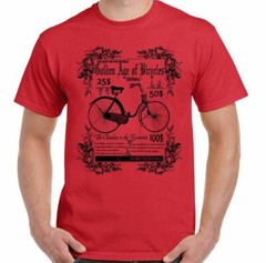 THE Golden Age Of Bicycles Mens Funny Cycling T-Shirt Bike Cycle MTB Road Racer