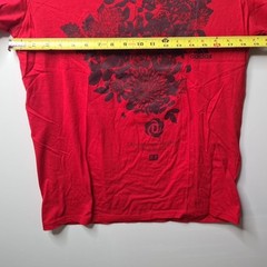 🚨Adidas Rose B/R Flor Red T-Shirt Men Amplifier Tee Graphic Short Sleeve Size M