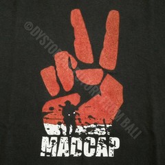 Rare Vintage Madcap – Peace Sign Hand Finger Pop Punk / Punk Rock Band T-shirt