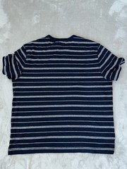 Banana Republic Men’s Linen Blend T-Shirt Short Sleeve Blue Size XL *BRAND NEW*