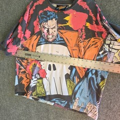 Art For Villains The Punisher All Over Print T-shirt AOP Marvel Size XL