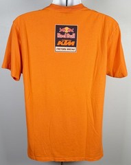 Red Bull KTM Factory Racing T Shirt Men XL Orange