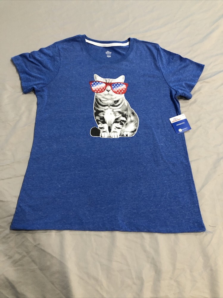Way To Celebrate! Patriotic Men’s Graphic T-Shirt Size M