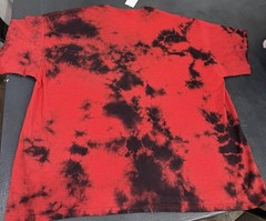 Vitriol Shirt Mens XXL Red Black Anime Deep Nightmares Stay Awake Tie Dye
