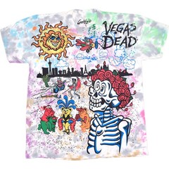 Gonzo Tie-Dye T-Shirt Liquid Blue