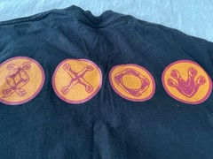 VINTAGE 2001 t shirt SEPULTURA “Nation” M&O knits black med. FREE SHIPPING!!