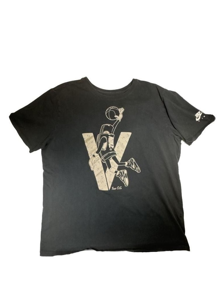 Nike Air Jordan AJ5 Toggle Character T-Shirt Black XL