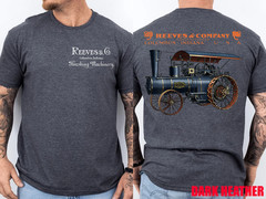 Steam Engine T-Shirt – Vintage Locomotive Graphic – Classic Railway Train Shirt
