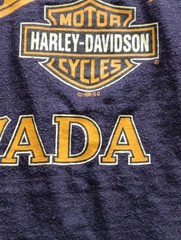 1998 Harley Davidson Deep Purple Shirt Mens XL Las Vegas Nevada Vintage