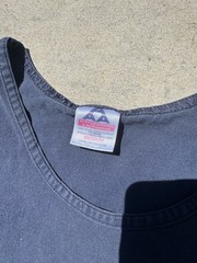 Alstyle Apparel & Activewear Men’s Navy Cotton Knit Scoop Neck Tank Top M
