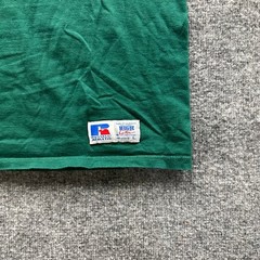 Russell Athletic T-Shirt Mens Size L Green Combed Cotton Pocket USA Made Vintage