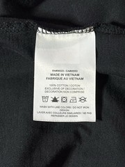 Jordan Shirt Men XL Black Embroidered Wordmark Jumpman Logo Nike Air Tee 91