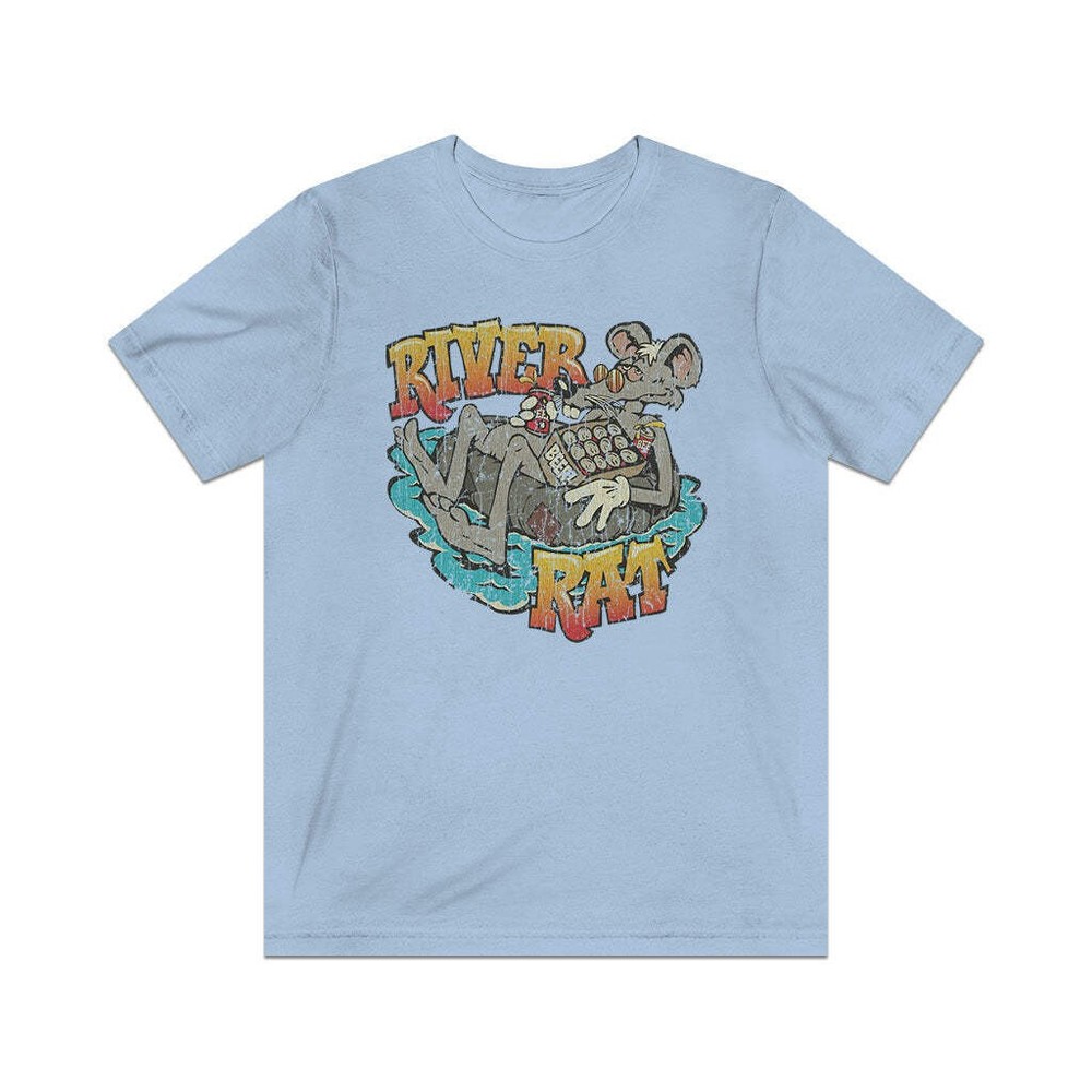 River Rat Tubing 1980 Vintage Men’s T-Shirt