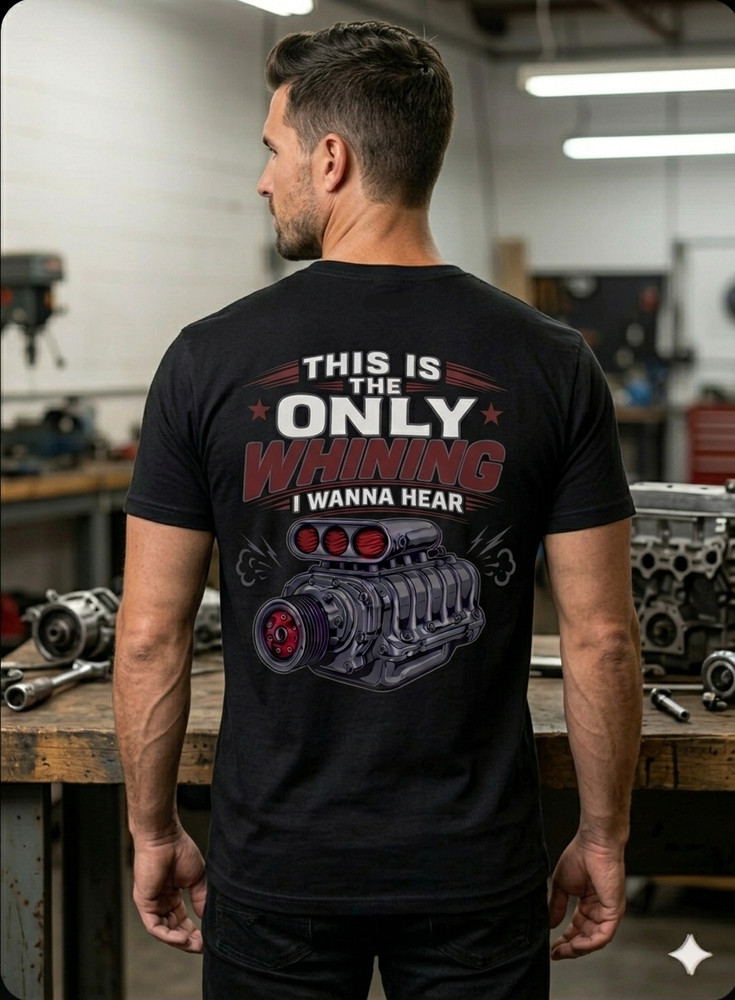 Supercharger Whine Performance Tee | Funny Automotive Shirt for Car Guys