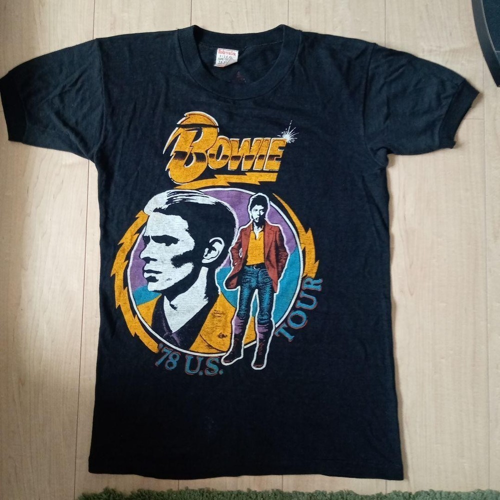 David Bowie Pakistan Cotton Vintage T-shirt Reprint AN46597