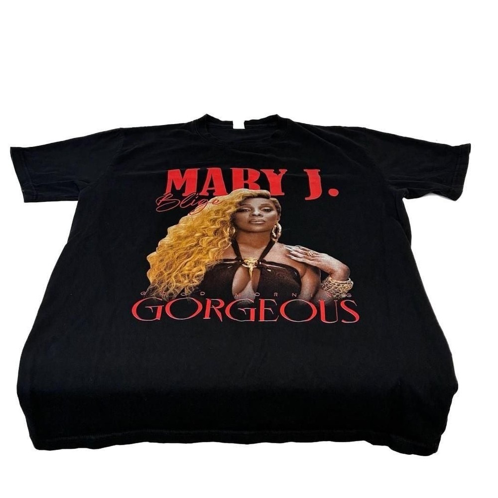 Mary J. Blige Good Morning Gorgeous 2022 Tour T-Shirt Size Large