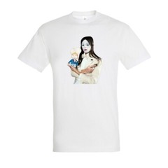 LUCIO COURSES T-SHIRT WITH GIGIO MOUSE 100% COTTON KNIT T-SHIRT SINGER SANREMO