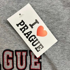 Prague Czech Republic Shirt Adult XXL Gray Short Sleeves Tee NWT