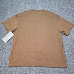 Men’s Medium Hanes Beefy- Army Brown 7oz 100% Ring Spun Cotton Heavy T-Shirt
