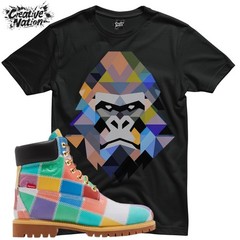Shirt To Match 6 Premium Waterproof Boot Multi-Color Unisex Tee Ape Shirt