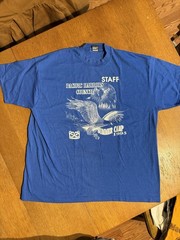 Vintage 1993 Pacific Harbors Council Staff Tee BSA Summer Camp USA XXL