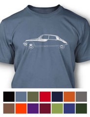 Citroen DS ID 1955 – 1967 Sedan 4 doors T-Shirt – Men – Side View