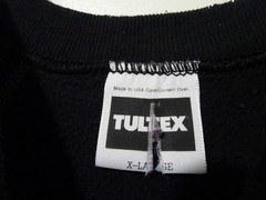 M/L Vtg 90s Black Blank Distressed Skate Punk Rock Grunge Boxy 50/50 Sweatshirt