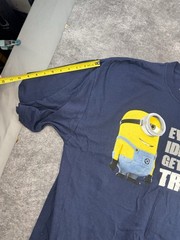 Official Despicable Me Movie Minion Shirt Cartoon Men 2XLT Cotton Licensed T NEW