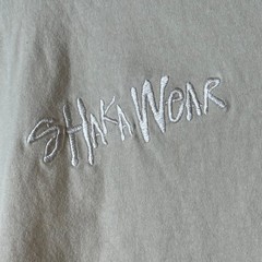 Shaka Wear Pale Yellow Super Max Heavy Streetwear Cotton T Shirt Men’s Large
