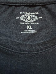G.H. Bass & Co. Men’s XL Gray Rock Mills Lake Graphic Crew Neck Short Sleeve Tee
