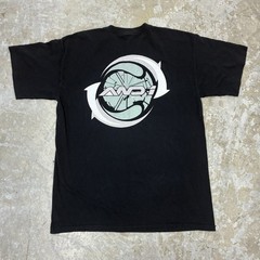 Vintage And1 Basketball Shirt Mens Large Black Made USA Double Sided Graphic Y2K