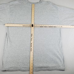Academy Sports Long Sleeve Shirt Mens XXL 2XL Heathered Gray Flag America Unites