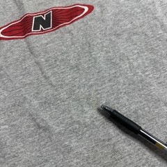 Vintage 90s New Balance Center Logo Gray XX-Large Long-Sleeve T-Shirt Skater