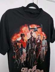 Men’s Spiral T-Shirt The Suicide Squad Cotton short Sleeve Size M
