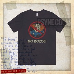 No Bozos 1983 Vintage Men’s T-Shirt