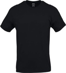 Gildan (6-pack) Black Solid Ultra Cotton Short Sleeve Blank Tee T-Shirt S-XL