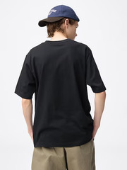 GU Graphic T-Shirt COCHAE Tee Japan Limited NEW Fuku New Happy Japanese Black