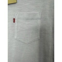 Levis Mens T-Shirt Purple Heathered Pocket Classic Fit Crew Neck Tee M New