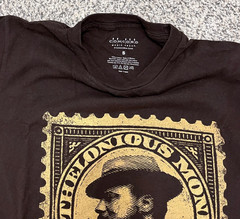 The Unique Thelonious Monk Jazz Graphic T-Shirt Size S classic, beautiful