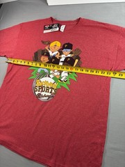 Backyard Sports Pittsburgh Pirates Tee XL NWT Y2K Cartoon MLB Baseball Shirt
