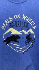 Fruit of the Loom Meals on Wheels Big Bear Lake California Graphic T-Shirt Large