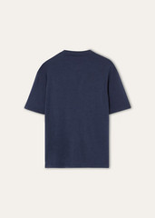Loro Piana Philion T-Shirt Chasmere & Silk Size Large Ombre Blue (NWOT) ~$1,5700