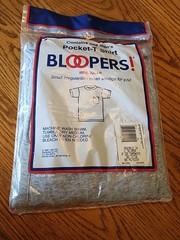 New 1994 Vtg FOTL Bloopers Pocket Shirt XXXL T-Shirt Irregular 50/50 Cotton Poly